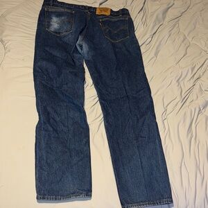 Levi’s Orange Tab 505 42x34 Men's Blue Jeans Vintage